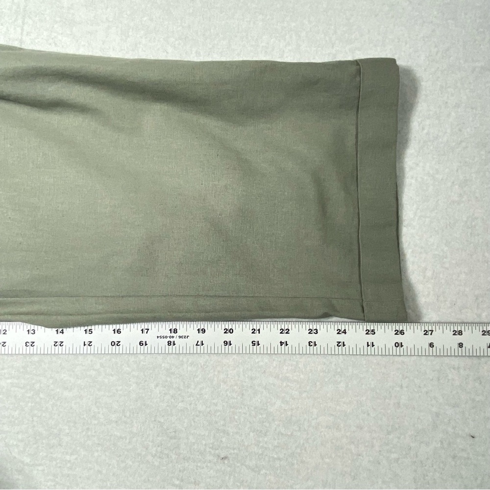 Falls Creek Cargo Pants Women Plus 24 Sage Gray Crop Stretch Casual Workwear NWT - Picture 15 of 16